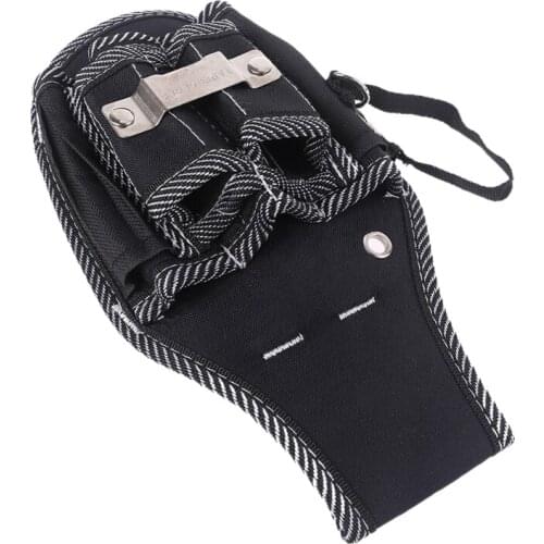 Impact Drill Holster Driver Drill Holder for Drill Waist Tool Bag ，Black