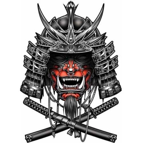 Fuzhen Boutique Decals Exterior Accessories Samurai Monster Car Stickers Decal Diesel Sticker Waterproof for VAN RV Decoration