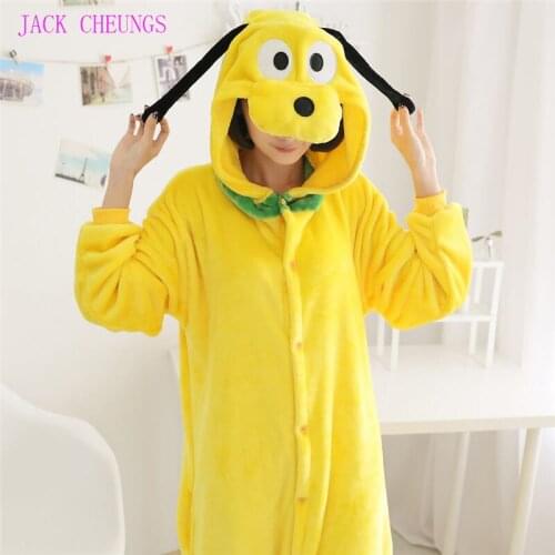 Kigurumi Dog Onesies Pajamas For Adults Cute Animal Cosplay Pyjamas Unisex Cartoon Anime Cosplay Costume