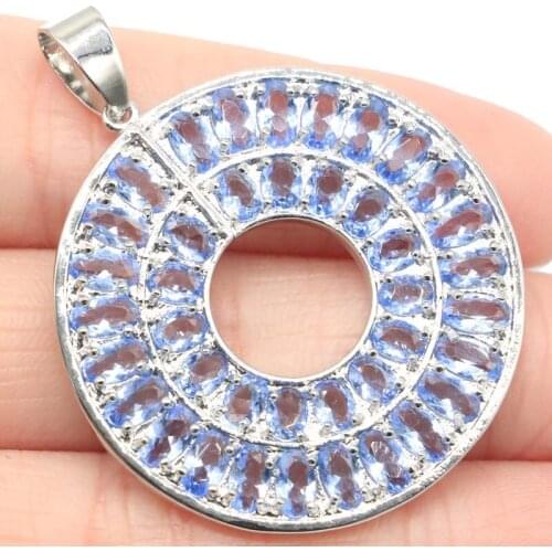 51x35mm SheCrown Cross Shape Golden Citrine For Women Daily Wear 925 Sterling Silver Pendant