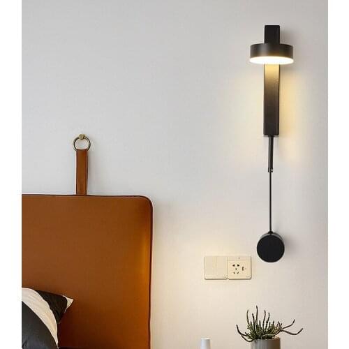 A bed wall lamp designer sitting room adornment lamps and lanterns of contemporary and contracted personality wall lamp