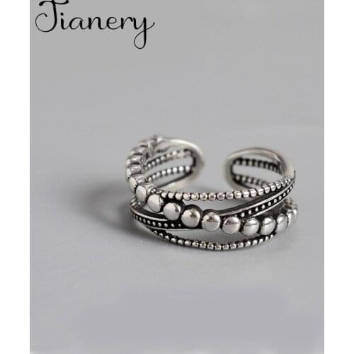 New Gothic Men Layer Chains Rings For Women Jewelry Birthday Gift Romantic Wedding Engagement Drop Shipping 2021