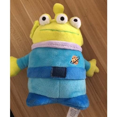 Official DISNEY Story Toy Alien Bean Bag Soft Plush Toy 20cm Tall Gift toys