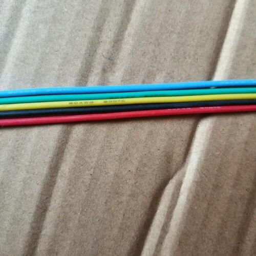20AWG silicone wire Special soft high temperature cable red black blue yellow green battery Drones robots power cable