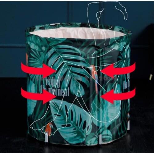 Bathtub Adult Foldable Bathtub Household Bathtub Thickened Full Body Large Sitting Bathtub Female Bathtub Artifact