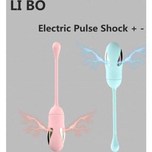 Electric Pulse Shock Vibrator G-Spot Stimulator APP Off-site Remote Control Sex Toy for Couple 8 vibrating Whale Jumping Egg