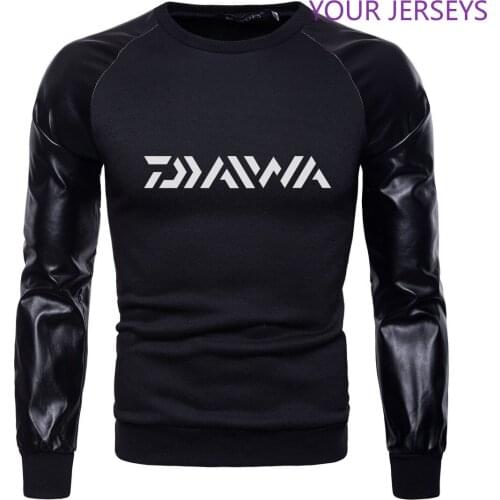 Daiwa High Quality Breathable Men Black Outdoor Sport T Shirt Long Sleeves Camping Hoody Fishing Climbing Pesca DAIWA Pesca Dawa