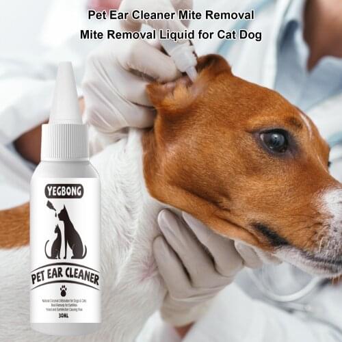 Pet Ear Cleaner Mite Removal Mite Removal Liquid for Cat Dog