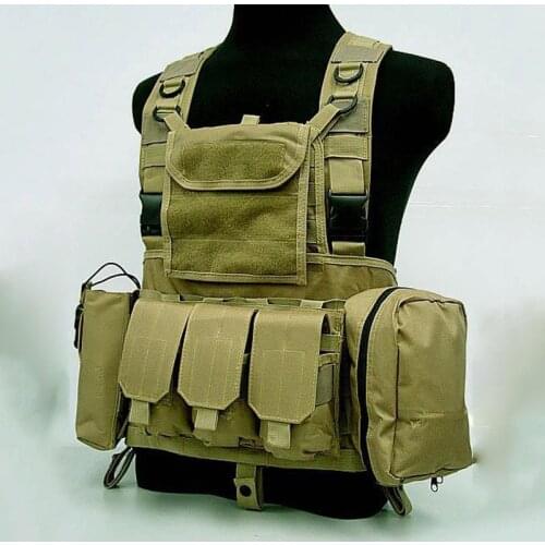 New RRV chest harness tactical military equipment airsoft paintball Camouflage vest tactical accessories combat system Waistcoat