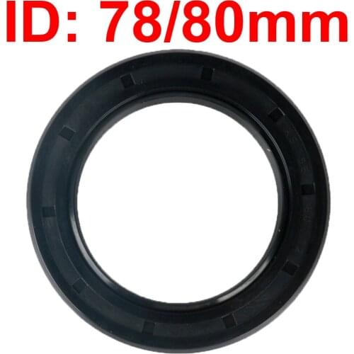 1PC ID 78 80MM TC Oil Seal Skeleton Spring Steel Black Nitrile NBR Gasket 78x90x10 78x90x12 78x90x13 78x92x10 78x92x12MM