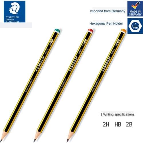 24 pcs STAEDTLER Noris 120 2B/HB/2H Beginner Student Pencil Sketch Painting Examination Write School Stationery