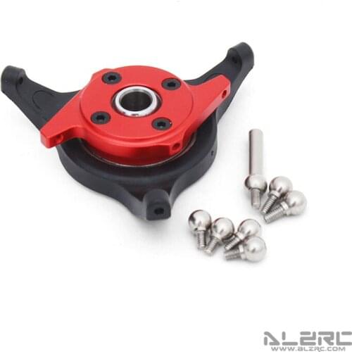 ALZRC CCPM Swashplate DIY Devil X360 FBL 3D Fancy RC Helicopter Aircraft Model TH18563-SMT6