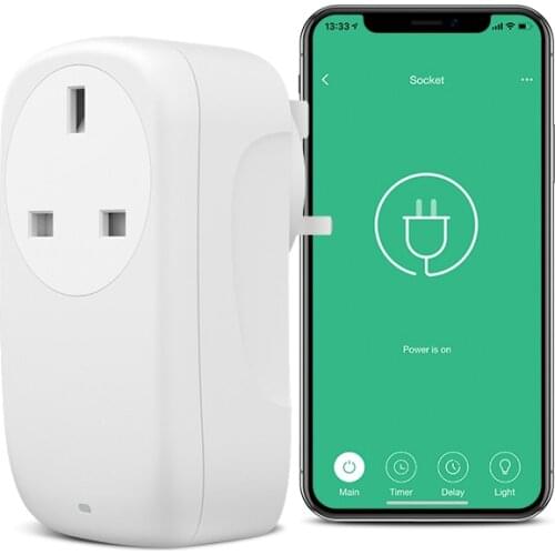 Broadlink SP4L UK Wifi Socket Timer Setting Plug Smart Home Wireless App Control work with Alexa Google Home