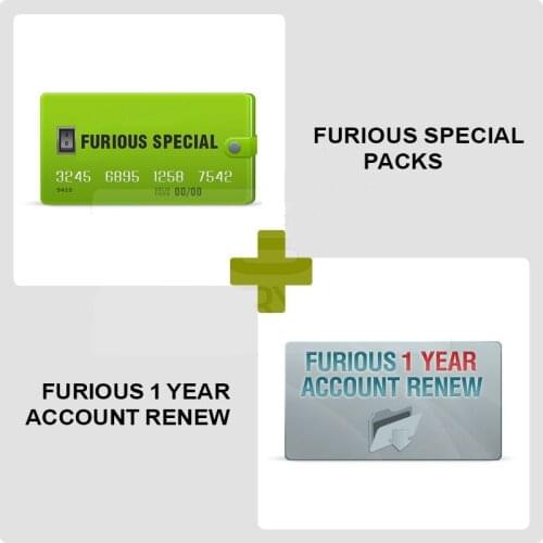 Furious 1 Year Account Renew support Furious dongle + Furious Gold Pack 1 2 3 4 5 6 7 8 9 10 11 12 13