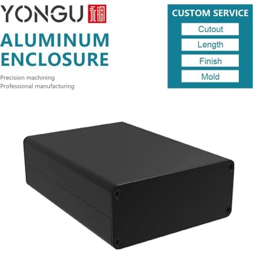 H10 88W38H mm /3.46''x1.49'' High quality aluminum enclosure caja electronica for electronic