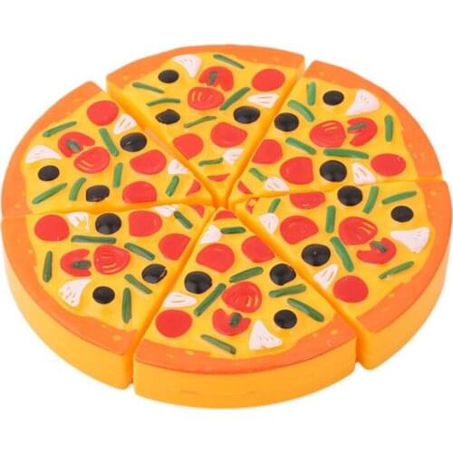 6 Pcs/set Simulation Pizza Kids Kitchen Pretend Play Toys Cooking Food Game Children Classic Creative Cutting Toys Gift