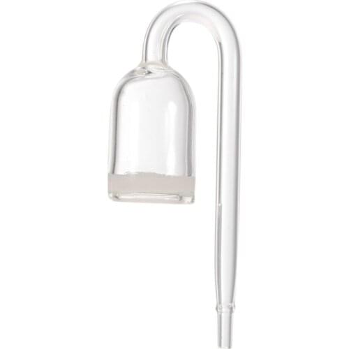 Mini Aquarium Glass U Shaped CO2 Diffuser Tube Fish Tank Accessory Tool Plant Necessity Aquatic Pet Supplies
