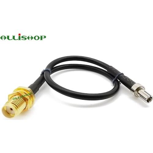 TS9 Male Plug to SMA Female Jack 4G LTE Modem Antenna Adapter RG174 Cable for AT&T Verizon Netgear USB Modem MiFi Hotspot