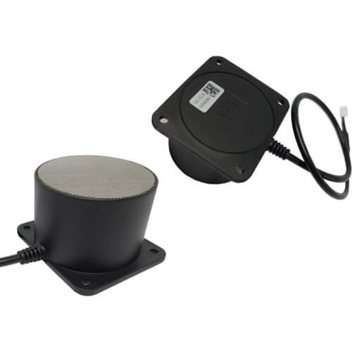 Ultrasonic small Angle ranging sensor large range IP67 human / material level /car / distance measure UART PWM ultrasonic sensor