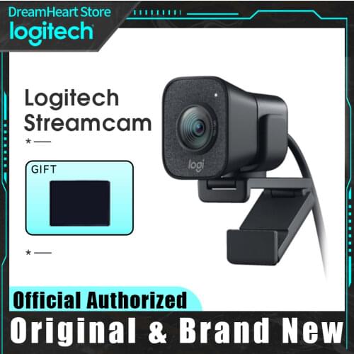 Logitech StreamCam 1080P Full HD Webcam for Live Streaming and Content Creation