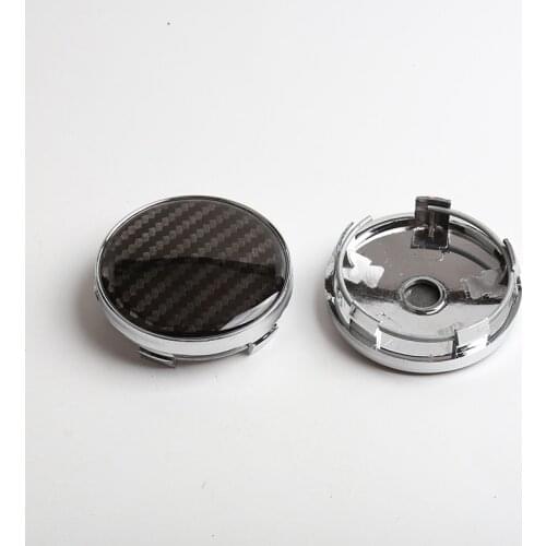 20pcs Alloy Chrome White blue Car wheel center hub caps Emblem Badge 60mm Wheel cover