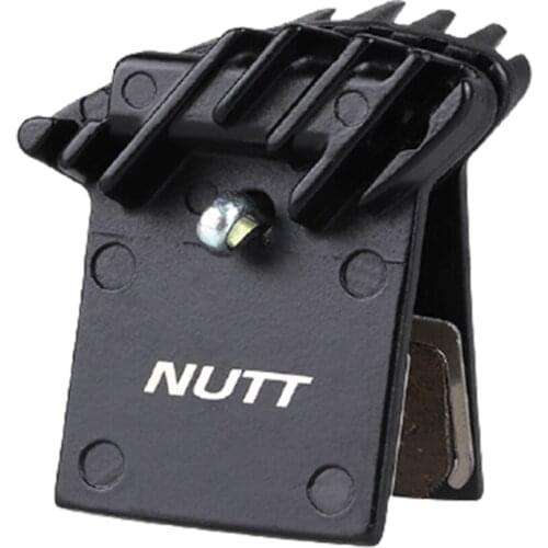 2x Bike Disc Brake Pads Black Resin Semimetal Bicycle Brake Caliper Pad