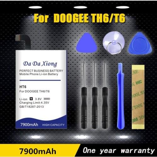 New listing Model [ HT6 ] Battery for Ulefone Power For Oukitel K6000 DOOGEE T6 Phone Battery