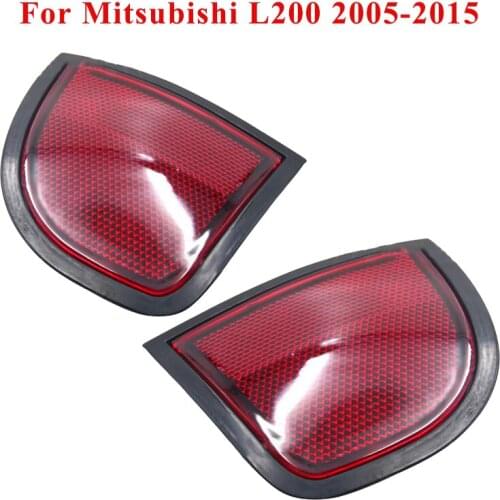 Auto Rear Bumper Reflector light For Mitsubishi L200 TRITON Rear Tail Brake Light Tail Stop Turn Signal Lamp #8355A015 8355A016