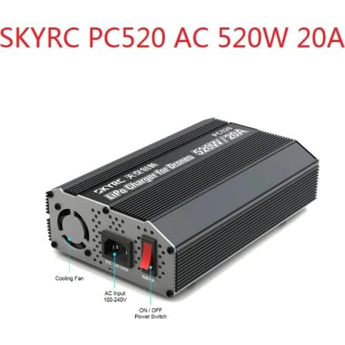 SKYRC PC520 AC 520W 20A Balance Charger for 6S Lipo Battery