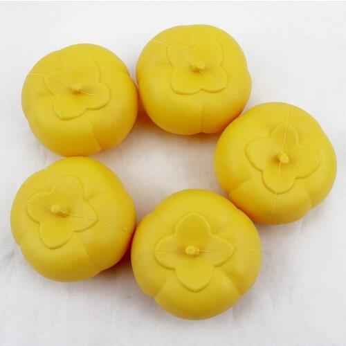 Teaching set Unisex Kitchen Toys Set Play The Simulation Food Persimmon Fruit Childrens Kindergarten Teaching Children