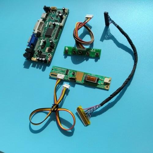 For B154EW02/CLAA154WA05 15.4" LCD kit Controller board HDMI 1280X800 Panel monitor DVI LED LVDS DIY Screen VGA