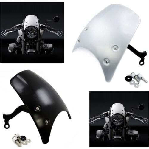 For BMW R NINE T NINET R9T R 9 T Racer Pure Urban scrambler 2014-2020 Motorcycle Windshield Aluminum Wind Deflector Windscreen