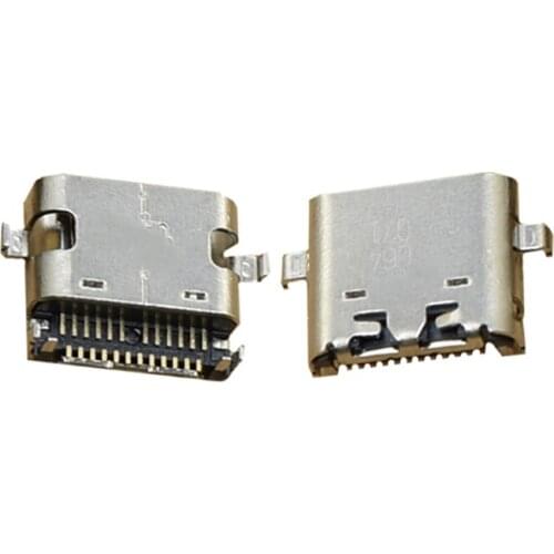 2Pcs USB Charger Charging Dock Port Connector For ZTE Axon 7 9 A2017 A2017G W2017 11SE 11 SE 9000N Z999 Type C Jack Contact Plug