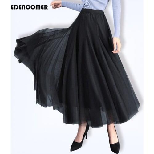 Женские юбки макси EDENCOMER China At AliExpress