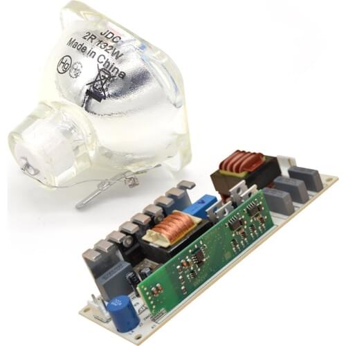 2R lamp Metal Halide Lamp moving beam lamp with 132W power supply battery ballast