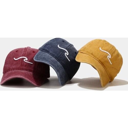 LDSLYJR 2021 geometry embroidery cotton Baseball Cap Adjustable Snapback Hats for men and women 245