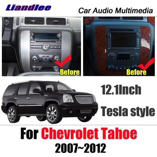 Android 7.1 Multimedia Player For Chevrolet Tahoe 2007-2012 Tesla Style Screen Stereo Carplay GPS Navigation
