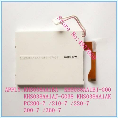 New original KHS038AA1BA KHS038AA1BJ-G00 KHS038AA1AJ-G038 KHS038AA1AK for excavator PC200-7 210-7 220-7 300-7 360-7 LCD