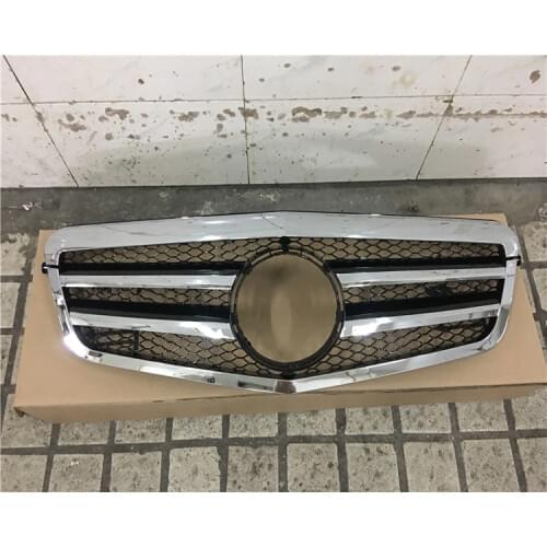 RQXR Front Bumper Grill Grille for Mercedes-Benz E class W212 E200 E260 E280 E300 2009-2013