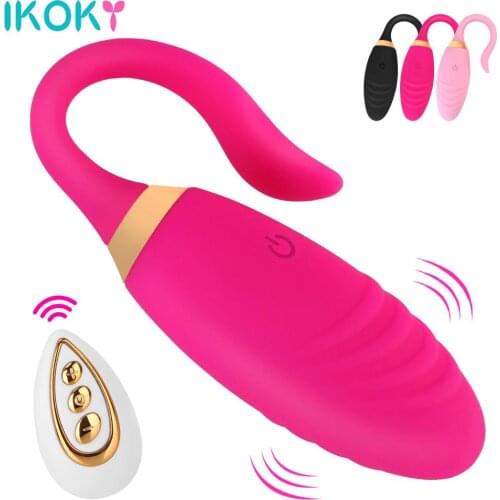 Clitoris Stimulation Vaginal Anal Massager Wireless Remote Control G Spot Massager Sex Toys for Women Vibrating Eggs 10 Modes