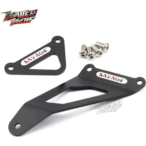 For SUZUKI GSXR 1000 GSX-R 1000 GSXR1000 2017-2020 Rear Footrest Blanking Plates Motorcycle Accessories Racing Hook Foot Rest
