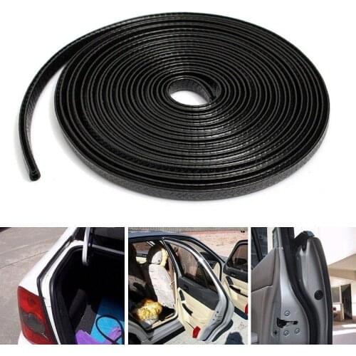 1m/3m/5m Car Door Edge Guards U Shape Edge Trim Rubber Seal Protector Car Protection Door Edge Fit for Most Car