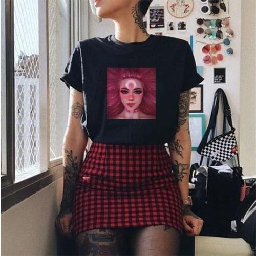 Women Shirt New Summer Shirts Tops Clothing for Couple graphic Female Harajuku top clothes tshirt vintage t-shirt clothing