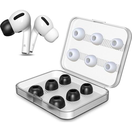 12pcs Set Replacement Noise Isolating 3 Pairs Memory Foam Tips & 3 Pairs Silicone Earbuds Ear Pads For Headphone Earphone