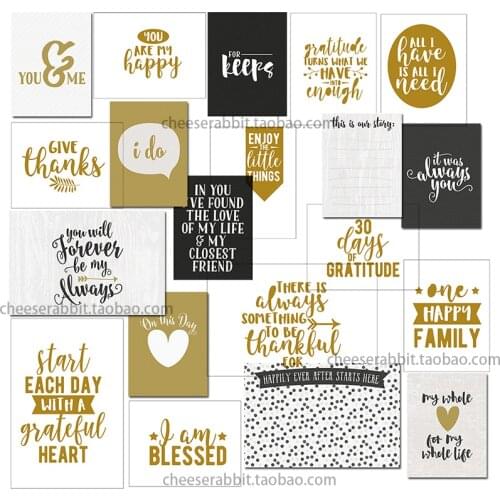 20Pcs On This Day Cardstock Die Cuts for Scrapbooking Happy Planner/Card Making/Journaling Project DIY C045