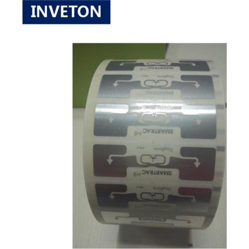 500pcs/lot high sensitivity Dogbone Smartrac Impinj Monza 4D sticker label rfid uhf tag for running race sports timing system