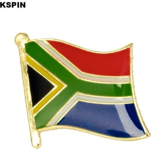 South Africa flag pin lapel pin badge 10pcs a lot Brooch Icons KS-0136