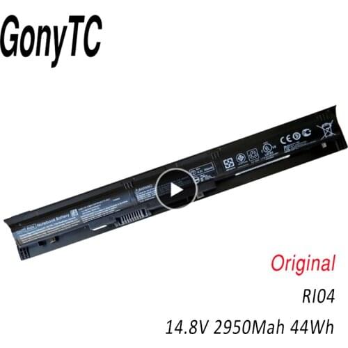 GONYTC New Original RI04 Battery for HP Probook 450 455 470 G3 G4 for ENVY 15 15-q001tx 805047-851 805294-001 HSTNN-DB7B