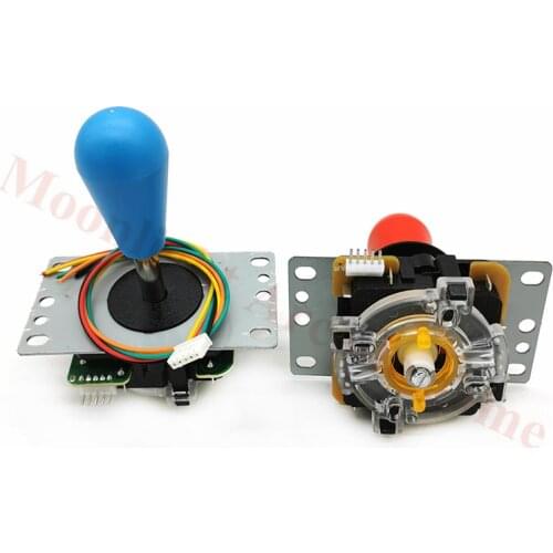 Classic Arcade Joystick 8 way 5pin Game Joystick with oval balltop and 5Pin wire Fighting Stick For Game Arcade jamma machine