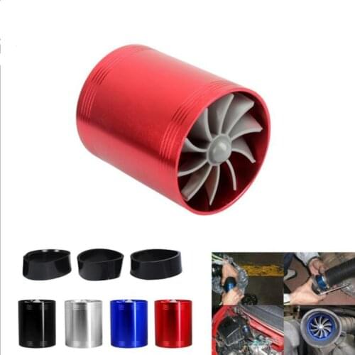 Car modification metal double-sided turbo F1-Z intake turbo car engine turbocharger power universal